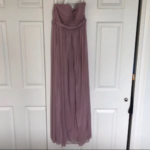 Azazie mauve/pink bridesmaid dress